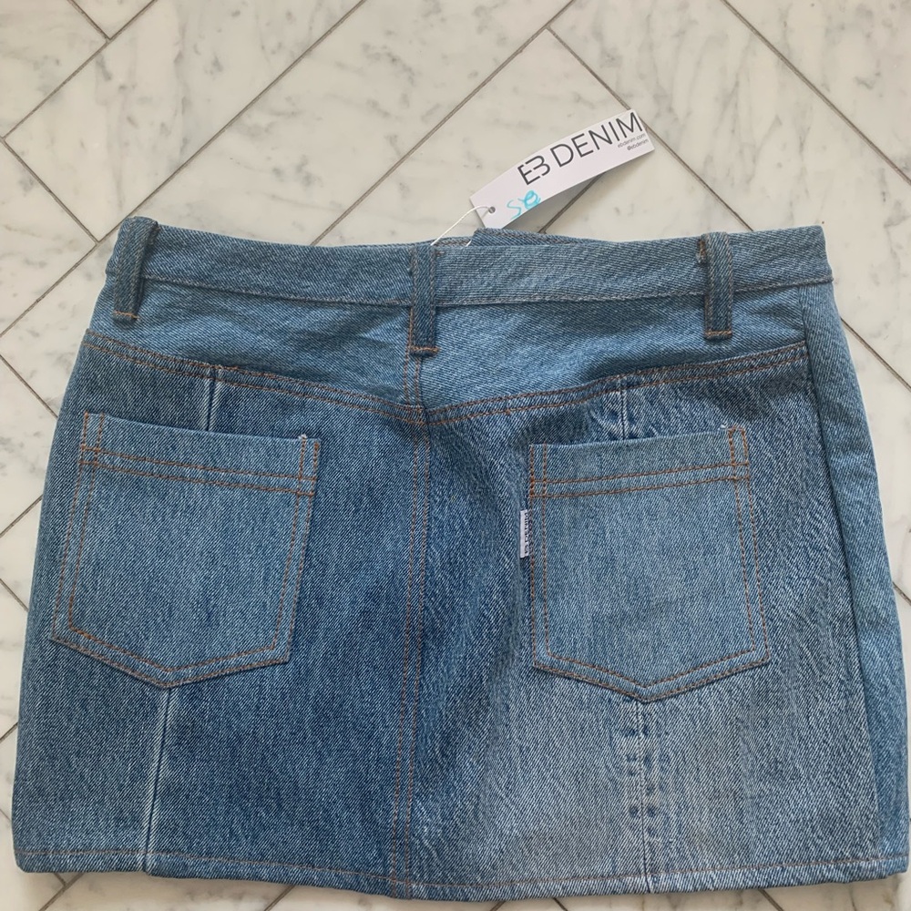 NWT EBDenim Mini skirt